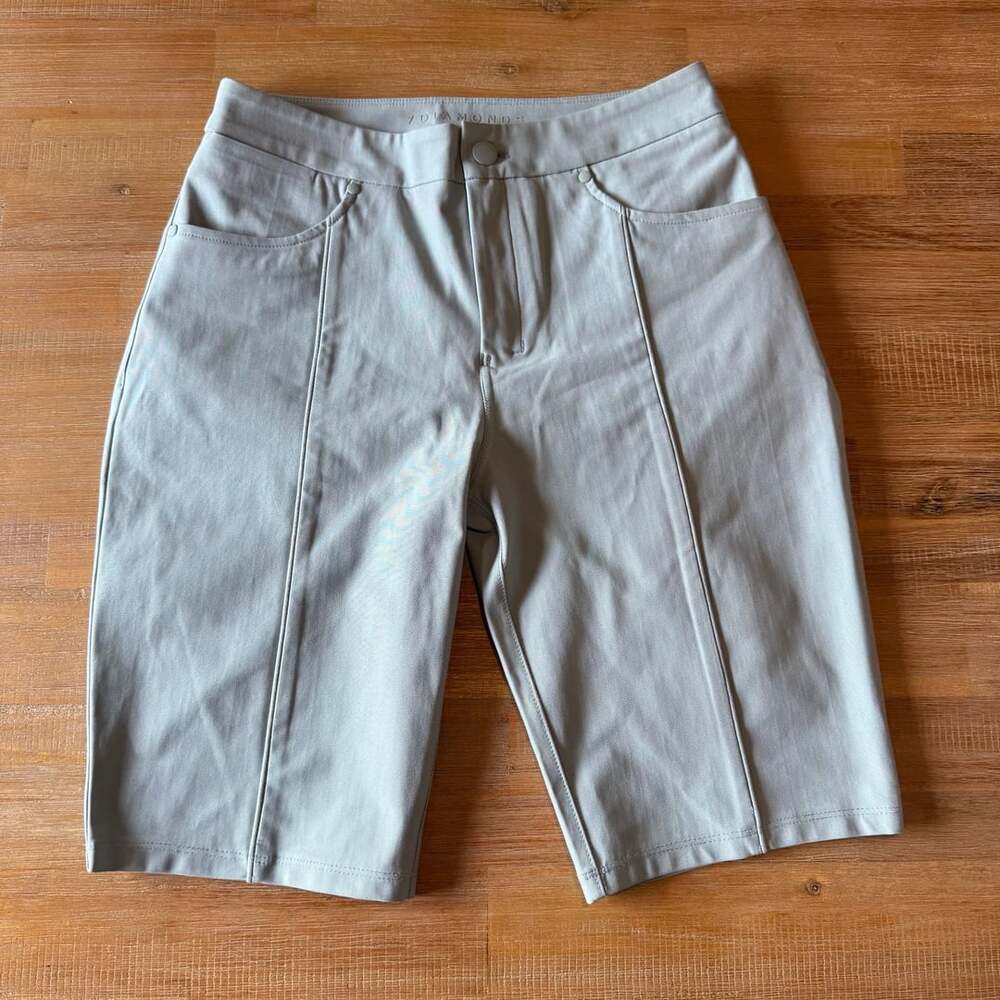 7 Diamonds Bermuda Shorts Light Blue Sz 26